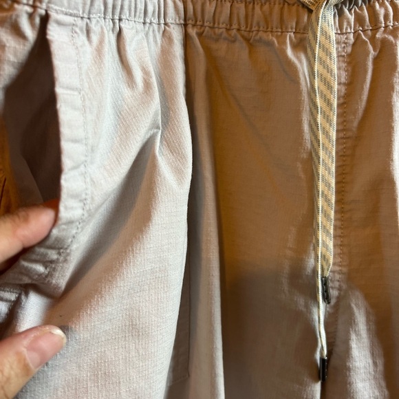 NOT AVAILABLE FOR SALE Vuori women pants cropped large beige nude casual - Picture 2 of 6